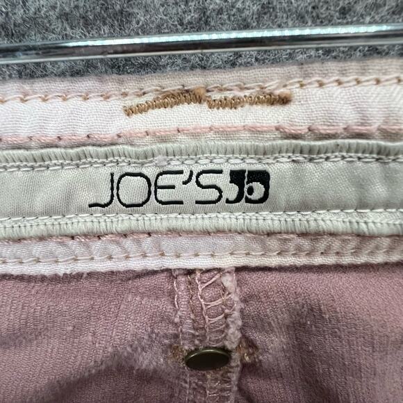 Joes Jeans The Lover Corduroy Pants Womens 25 Mauve Pink Flare Low Rise Boho Y2K - Picture 14 of 16